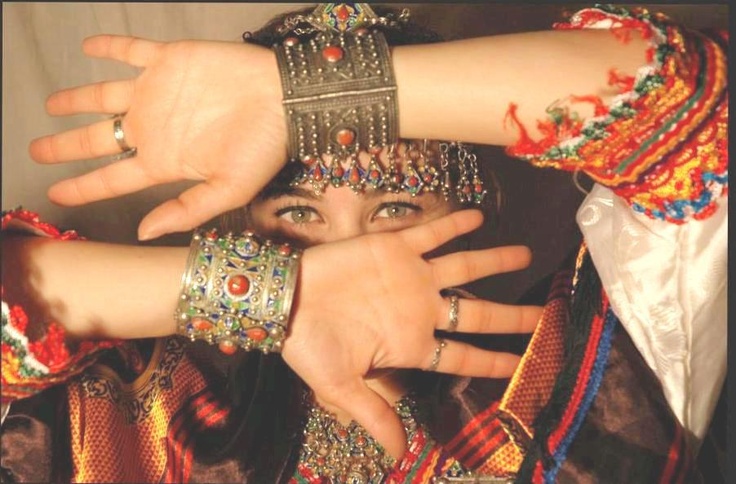 Bracelet kabyle en argent